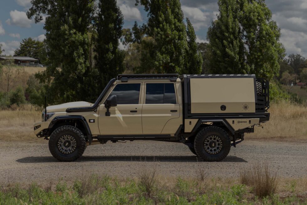 landcruiser 79 series custom tray and canopy